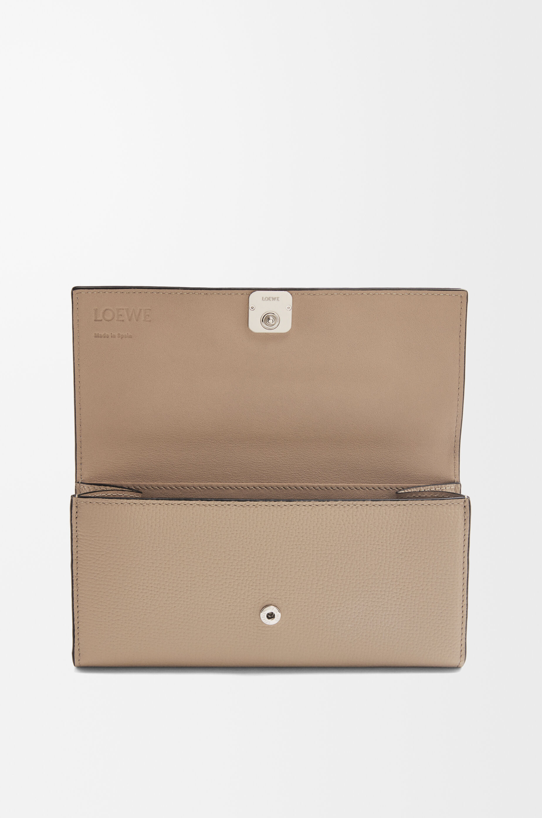 アナグラム コンティネンタル ウォレット（ペブルグレインカーフ） サンド - LOEWE