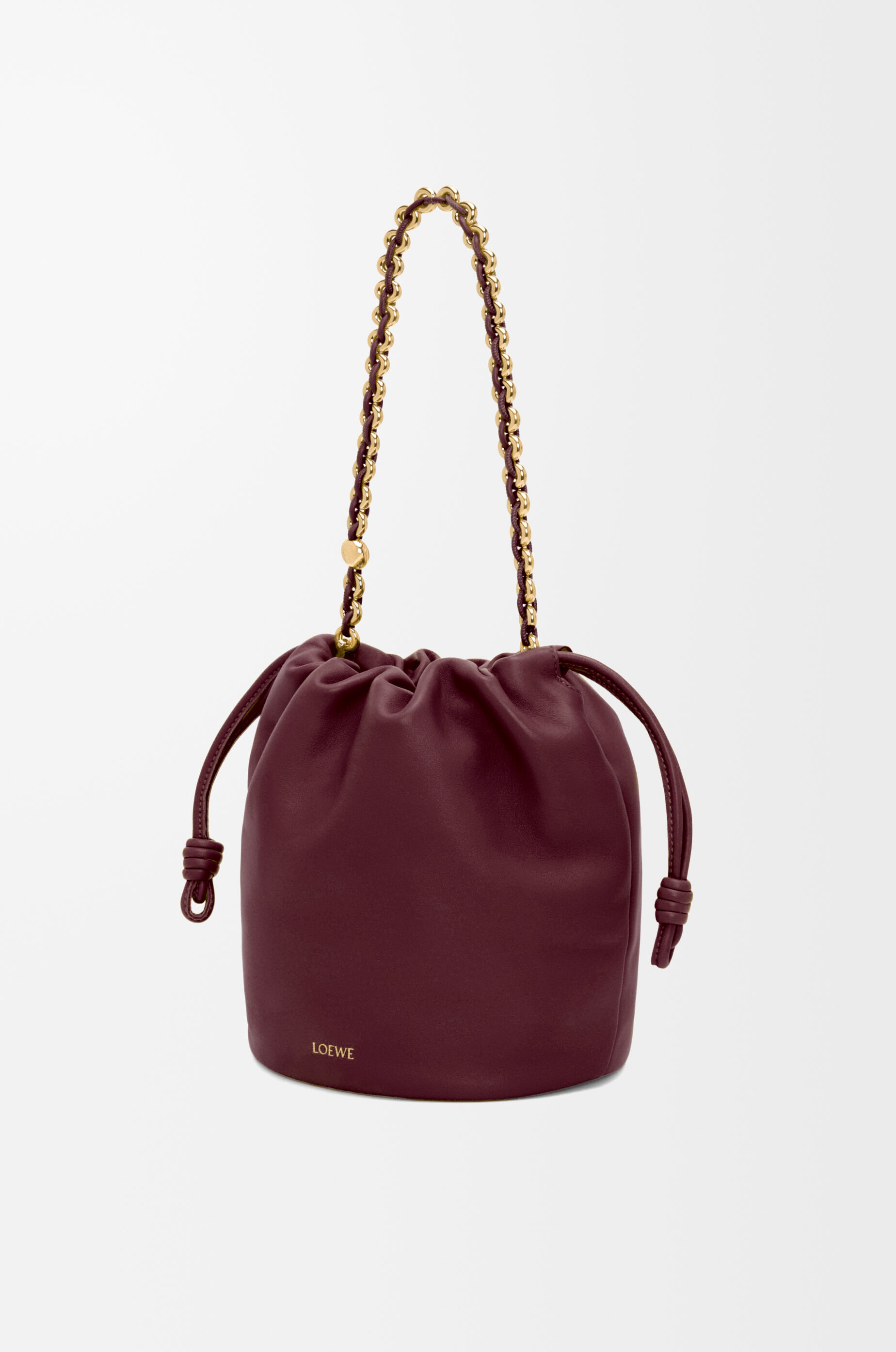 フラメンコパース バケット（メローナパラム） レッド - LOEWE