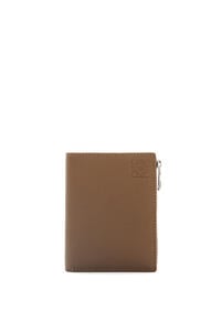 LOEWE Slim compact wallet in soft grained calfskin 冬季棕