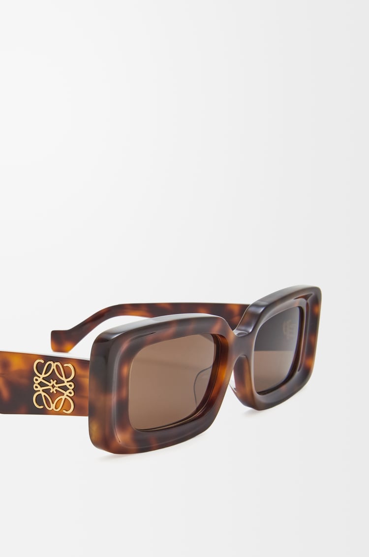 LOEWE レクタンギュラー サングラス ハバナ