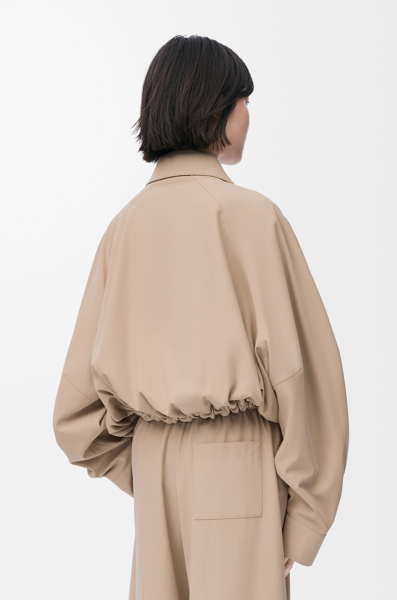LOEWE Balloon jacket in cotton Beige