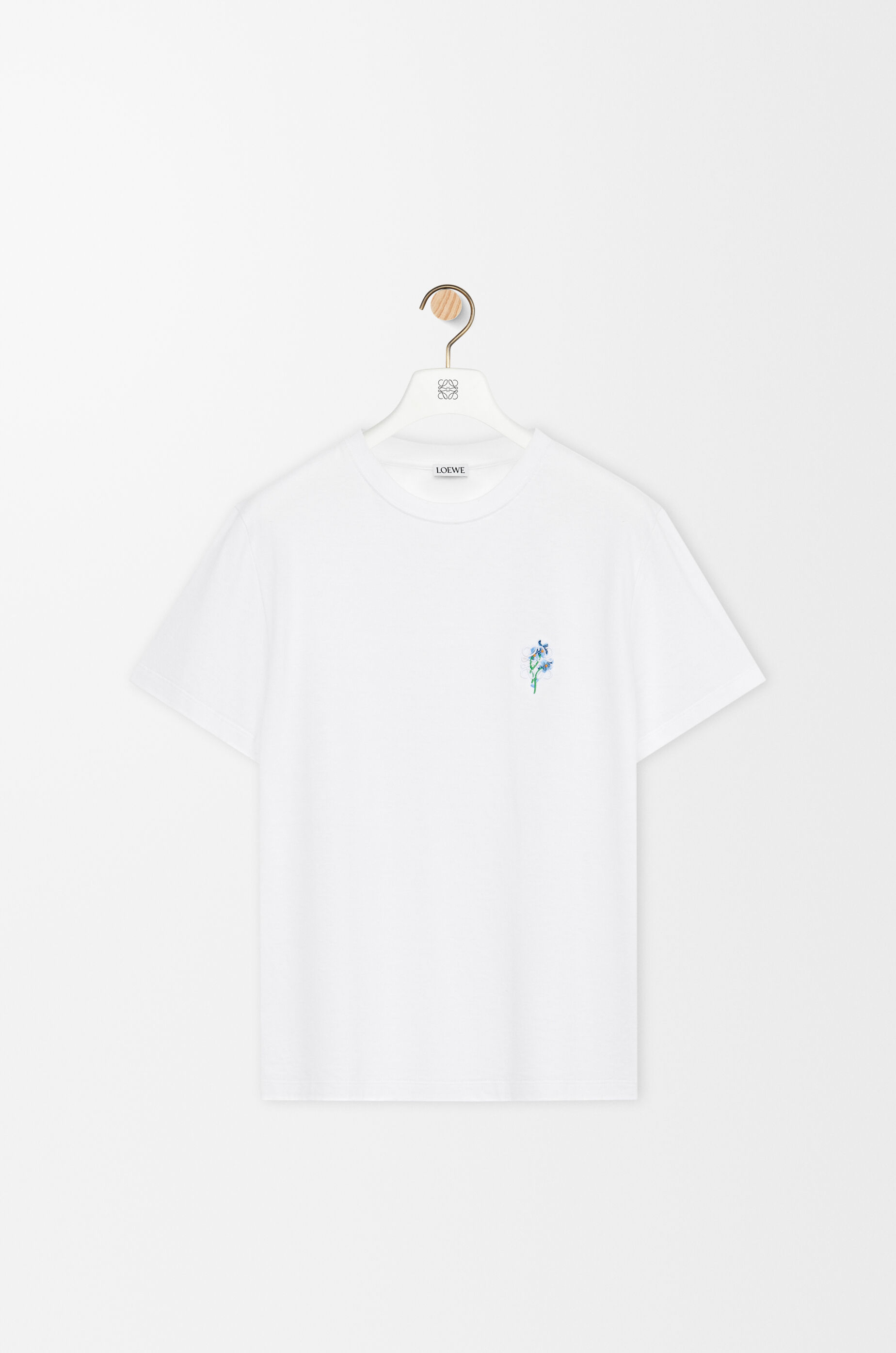 Relaxed fit t-shirt in cotton White - LOEWE