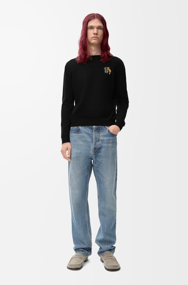 LOEWE Sweater in wool Black