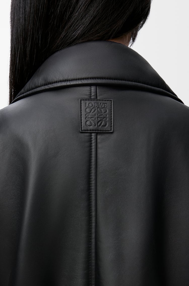 LOEWE Biker jacket in nappa lambskin Black