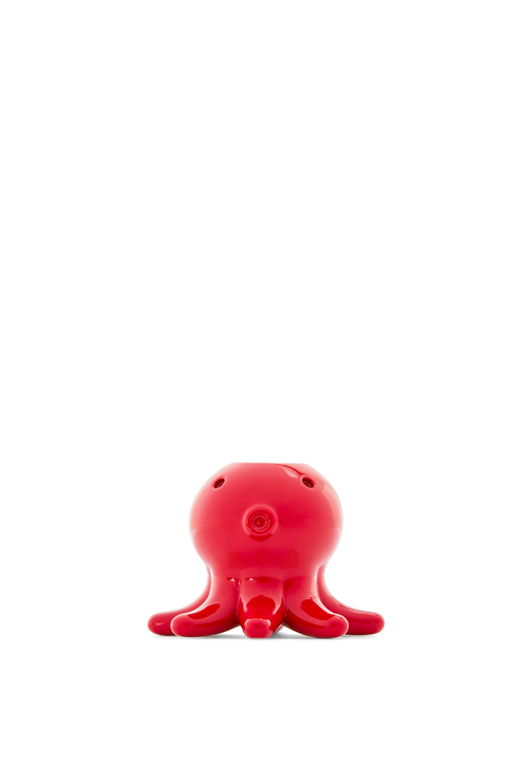 LOEWE Big octopus dice in metal Red