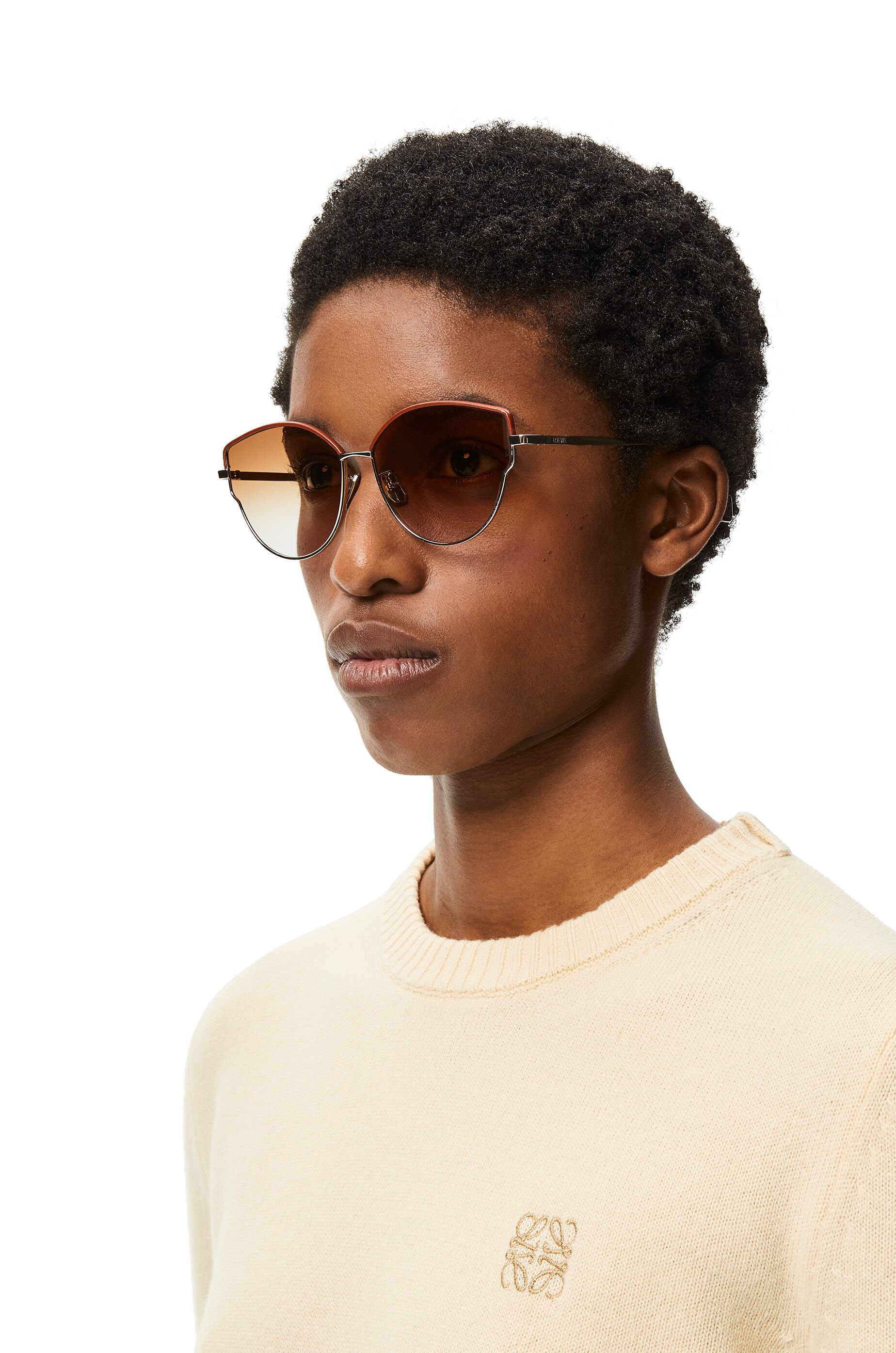 LOEWE(ロエベ) バタフライ サングラス メタル | fpfs.com.py