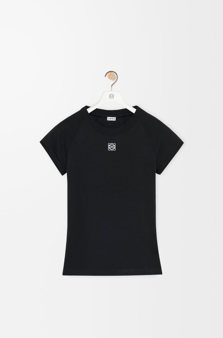 LOEWE Small fit T-shirt in cotton blend Negro