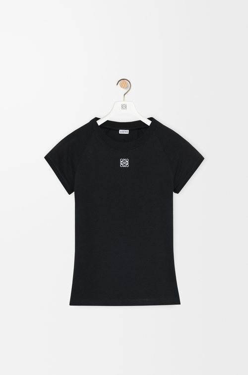 Small fit T-shirt in cotton blend