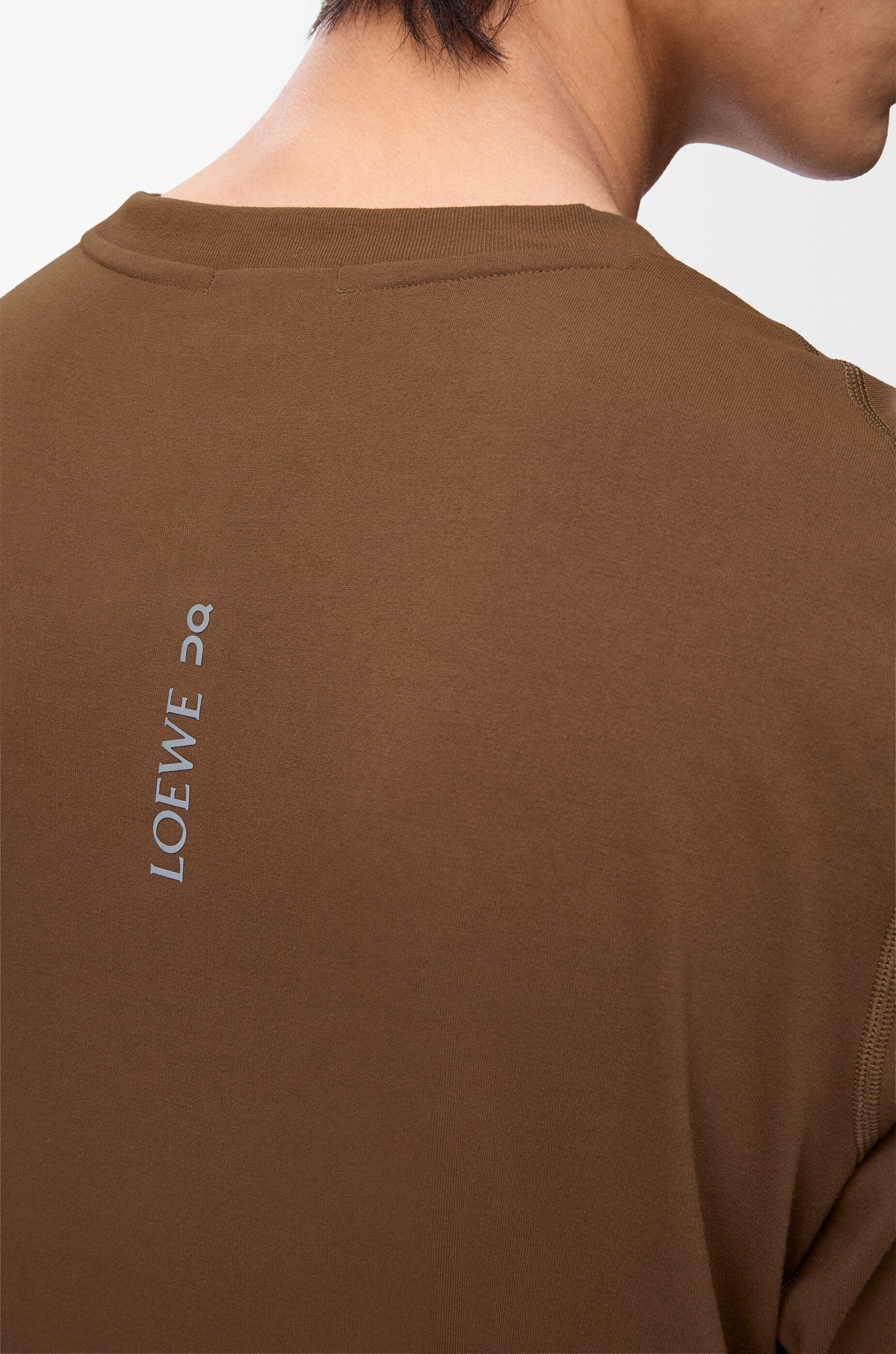 Active T-shirt in technical jersey Brown - LOEWE
