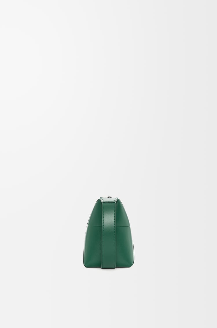 LOEWE Wash bag Puzzle Fold en piel de ternera Verde Oscuro