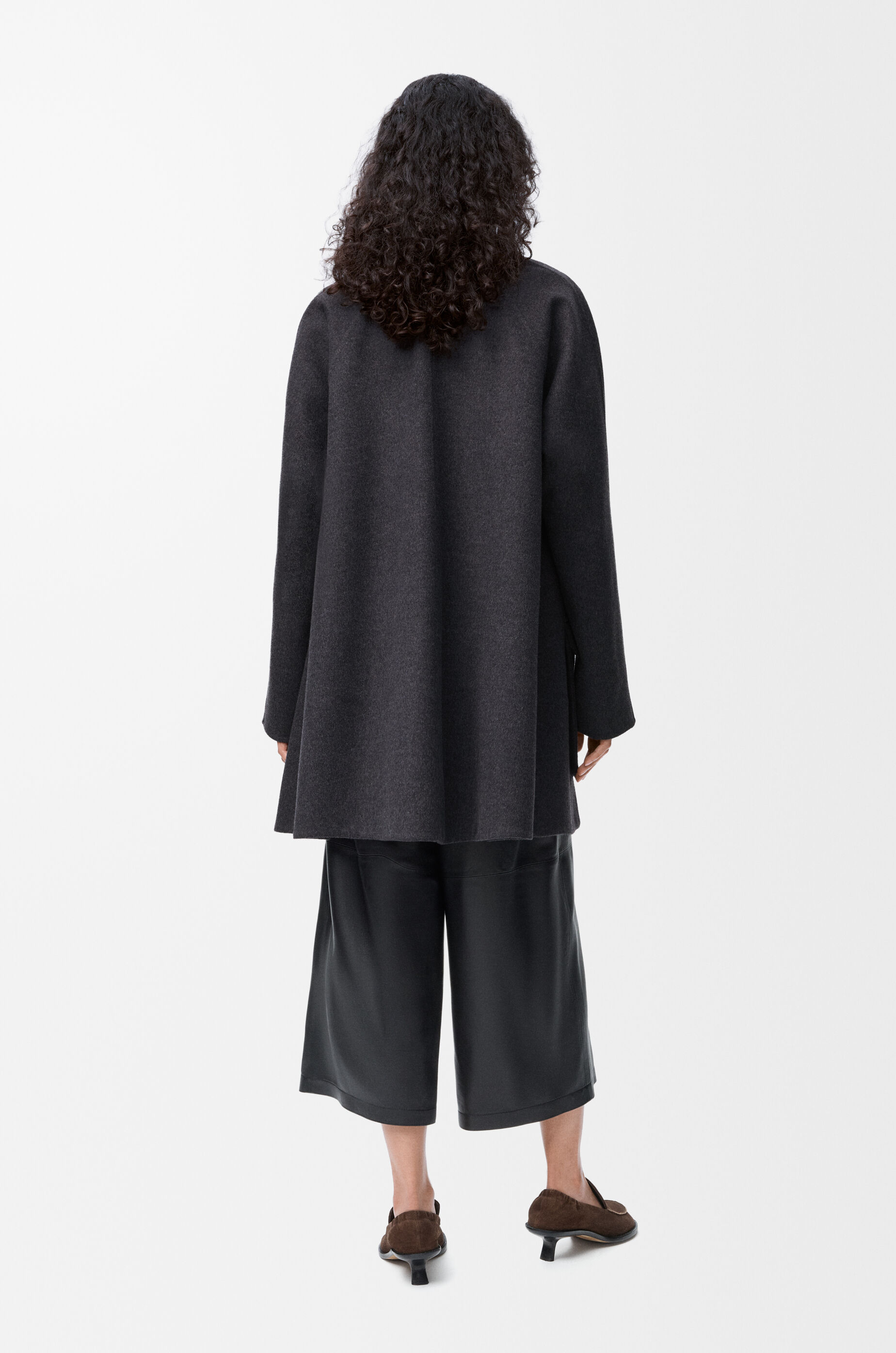 コート（ウール&カシミヤ） グレー - LOEWE