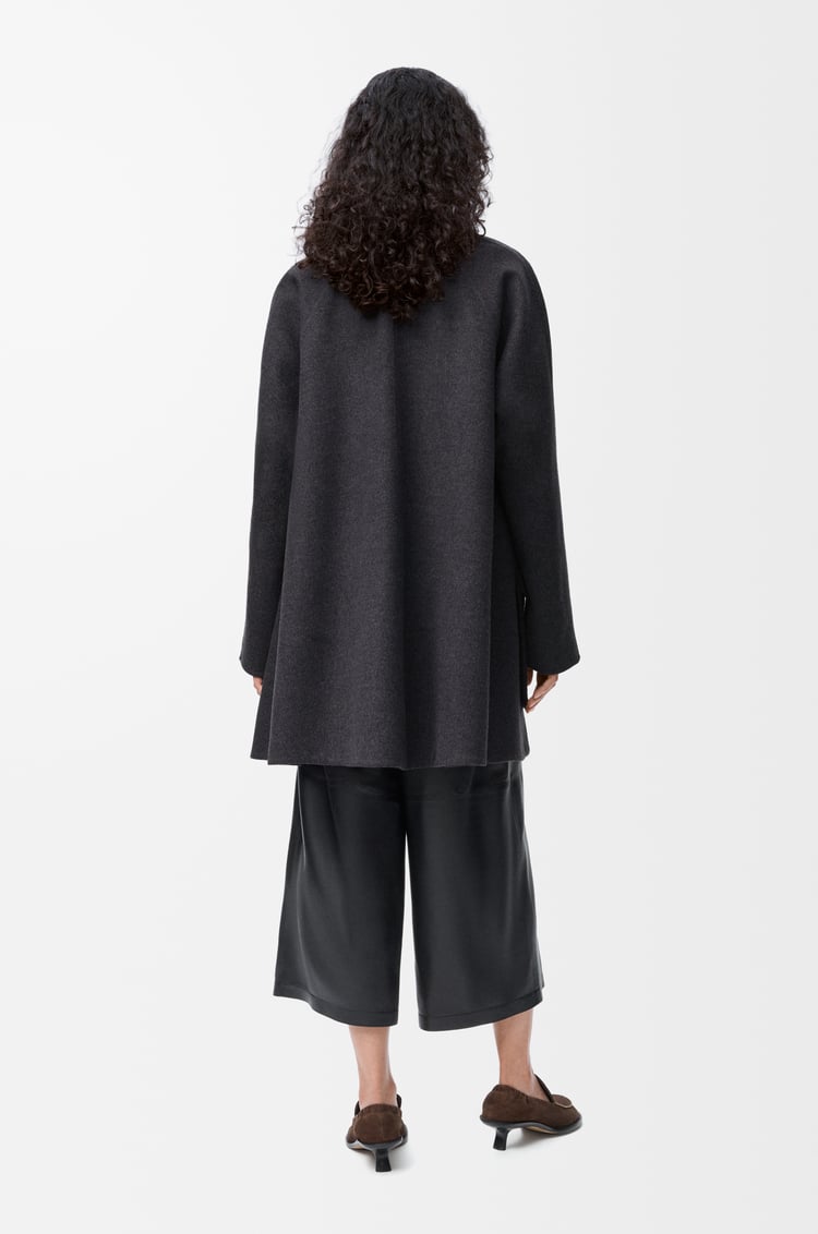 LOEWE 코트 - 울 & 캐시미어 차콜 멜란지