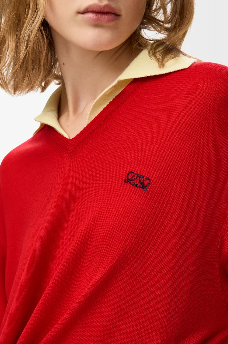 LOEWE Sweater in wool Red