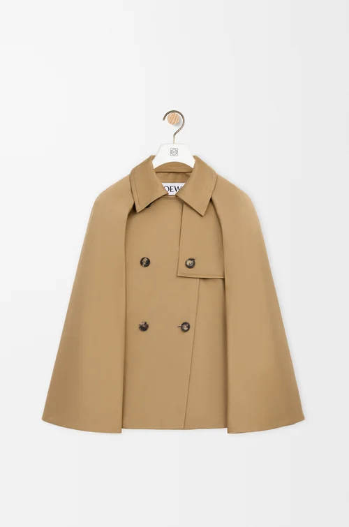 LOEWE ケープ ジャケット（コットン） ベージュ