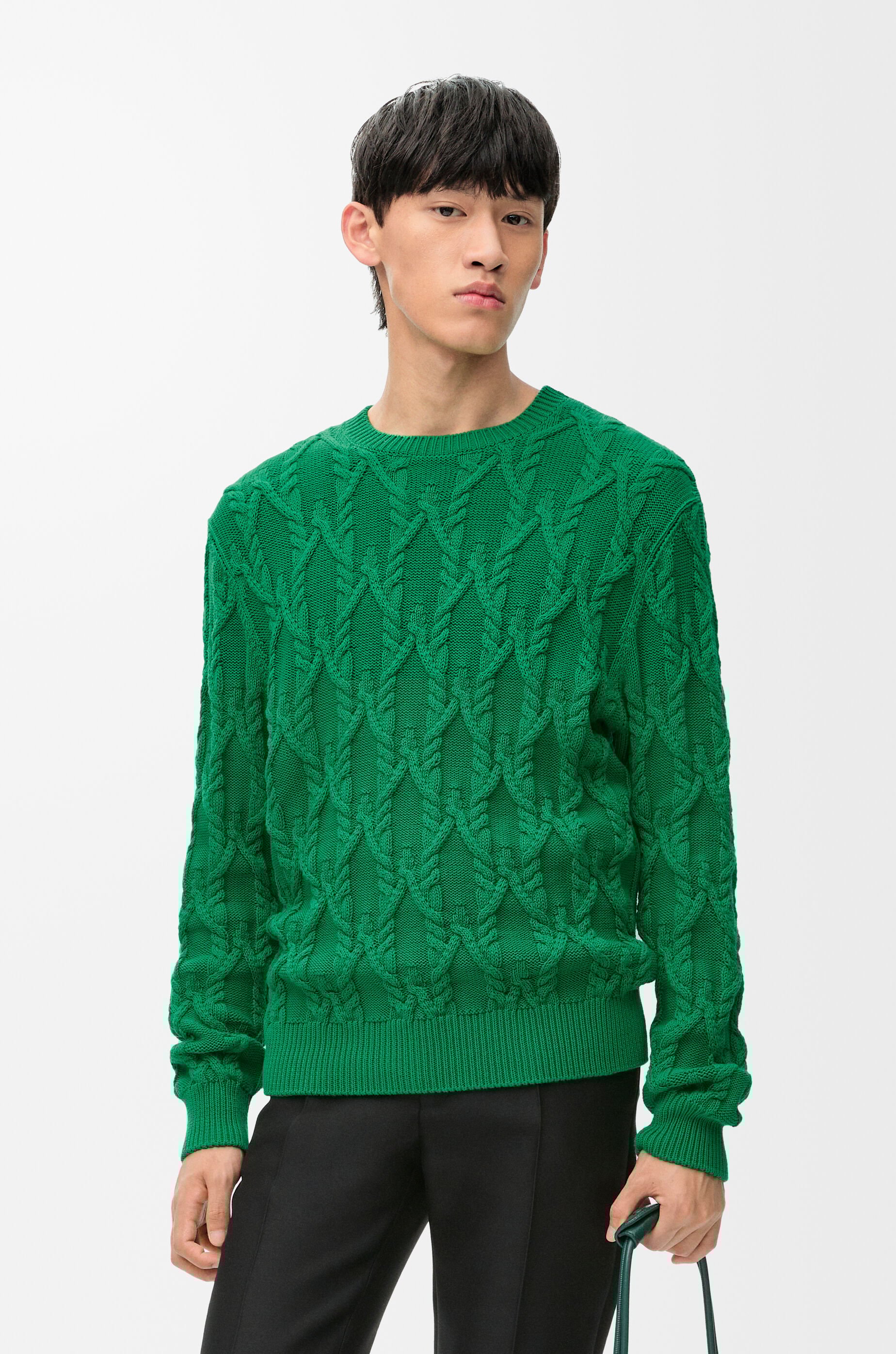 レディース 福袋 (セール) -ファッション通販 cotton in Sweater Green LOEWE - トップス