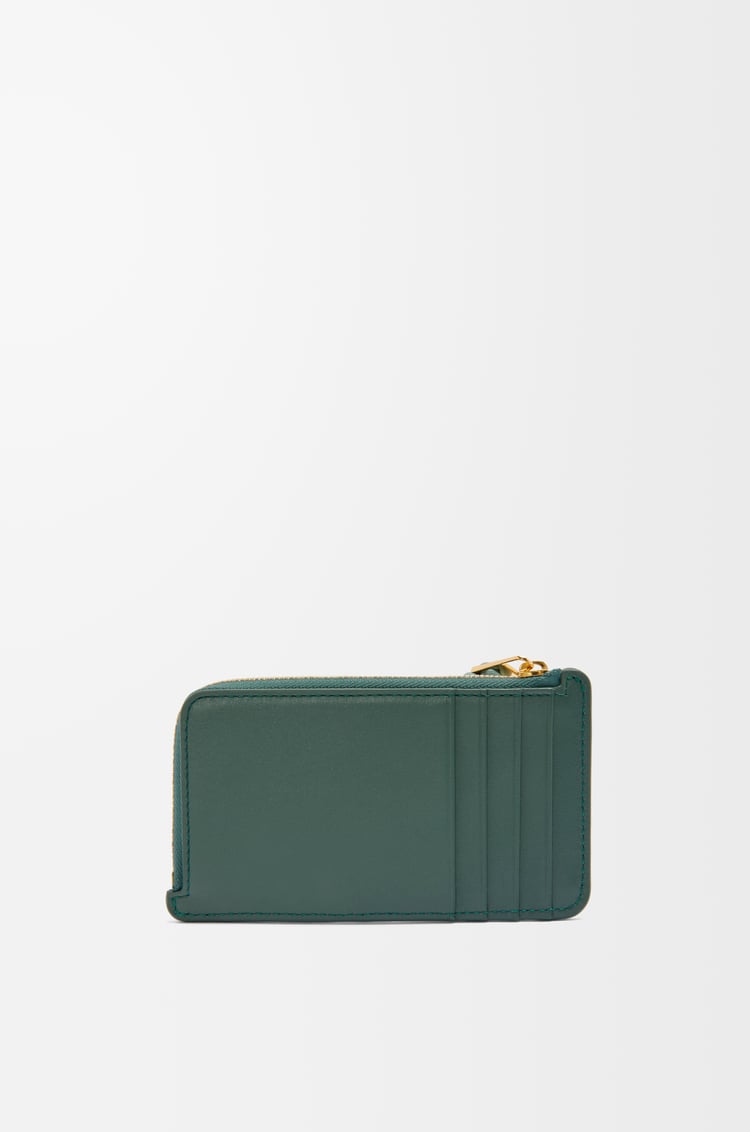 LOEWE ノット コインカードホルダー（シャイニーナパカーフ） ベチバー/ウォーター