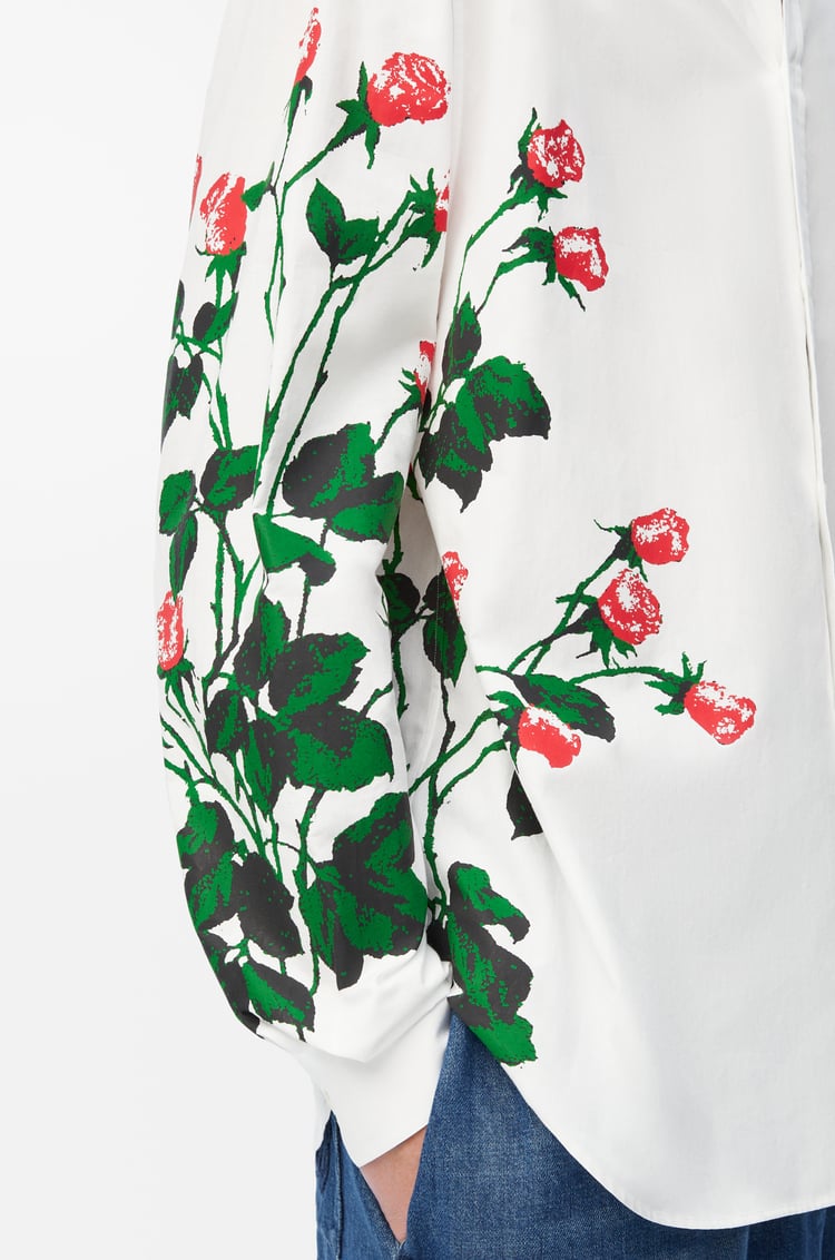LOEWE Camisa en algodón Blanco