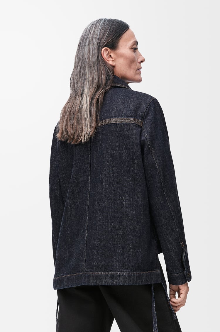 LOEWE Workwear jacket in denim Indigo Blue