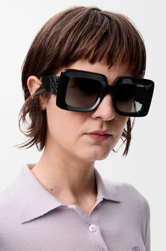 Beveled Cateye sunglasses