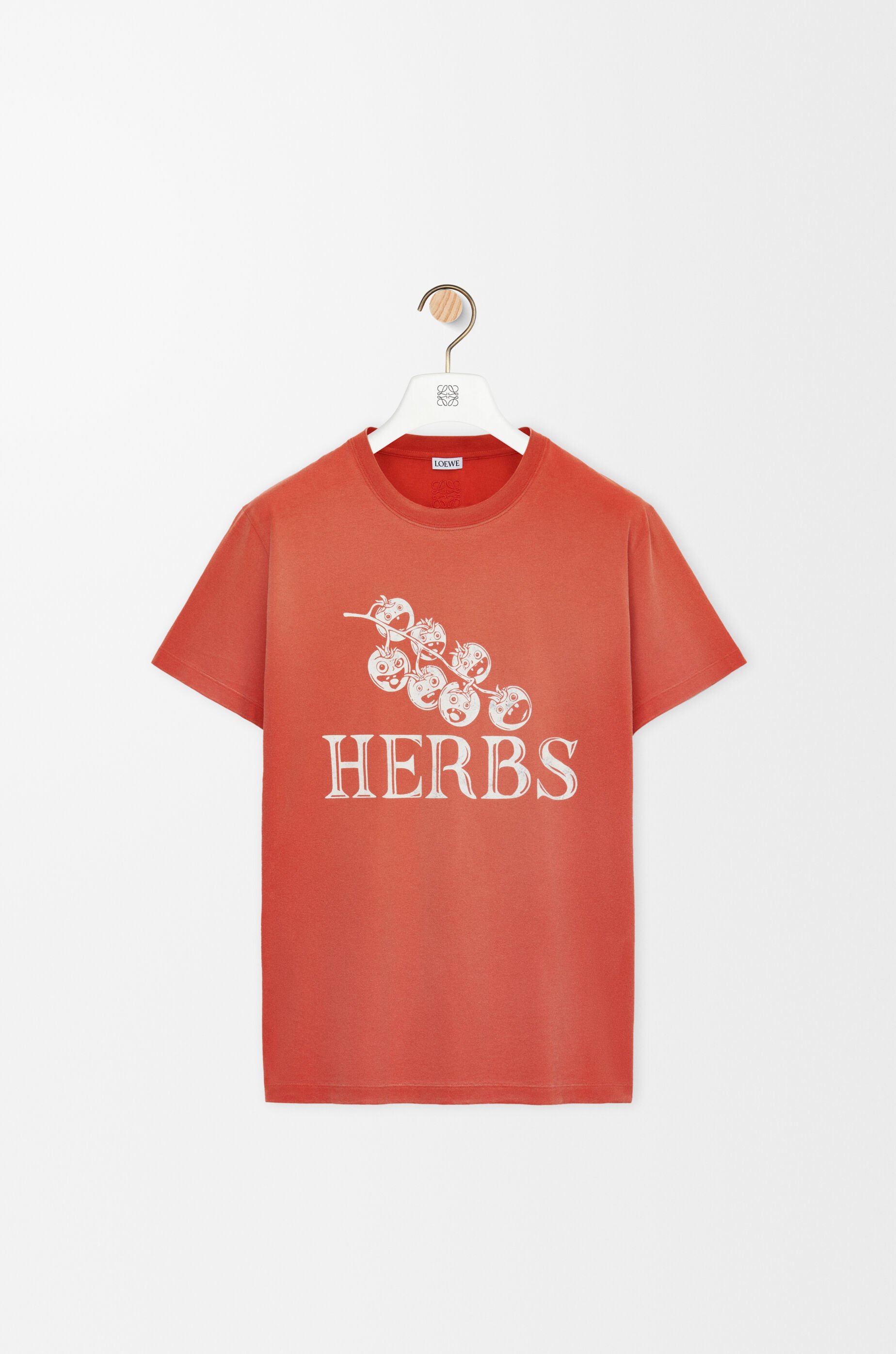 レギュラーフィット Tシャツ（コットン） オレンジ - LOEWE