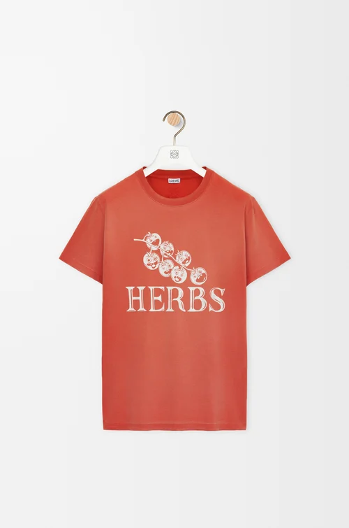 LOEWE レギュラーフィット Tシャツ（コットン） オレンジ