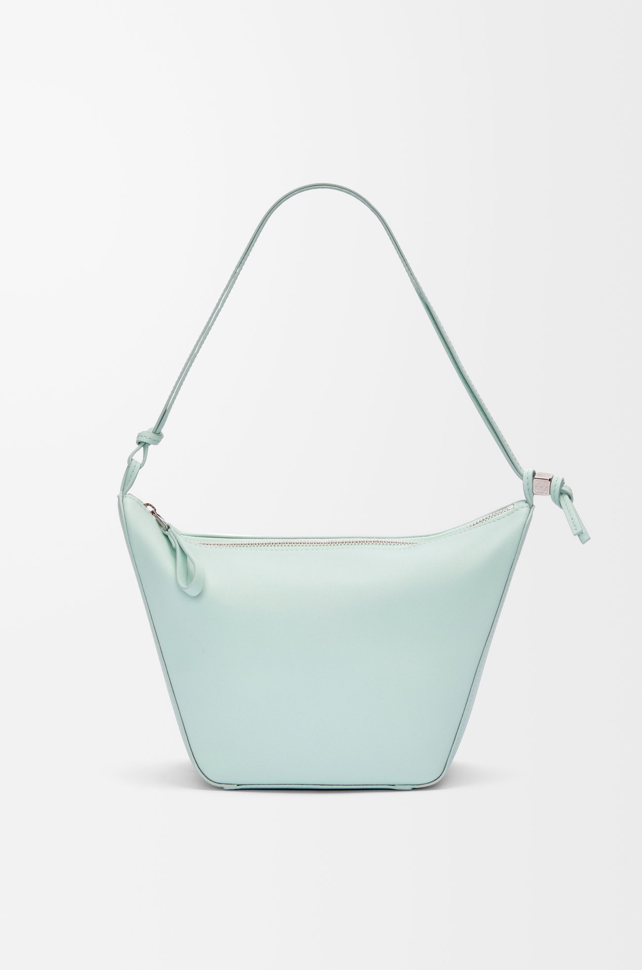 LOEWE Mini Hammock hobo in classic calfskin Frozen