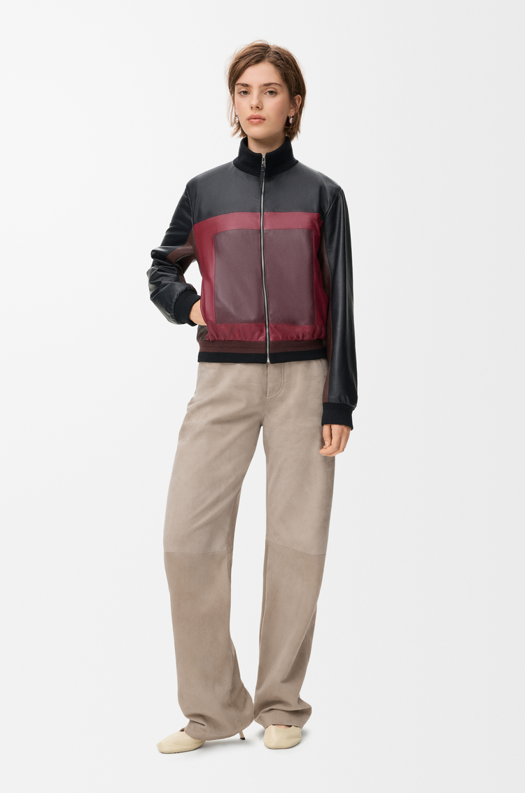 LOEWE Pantalón en ante de piel de cabra Beige Oscuro