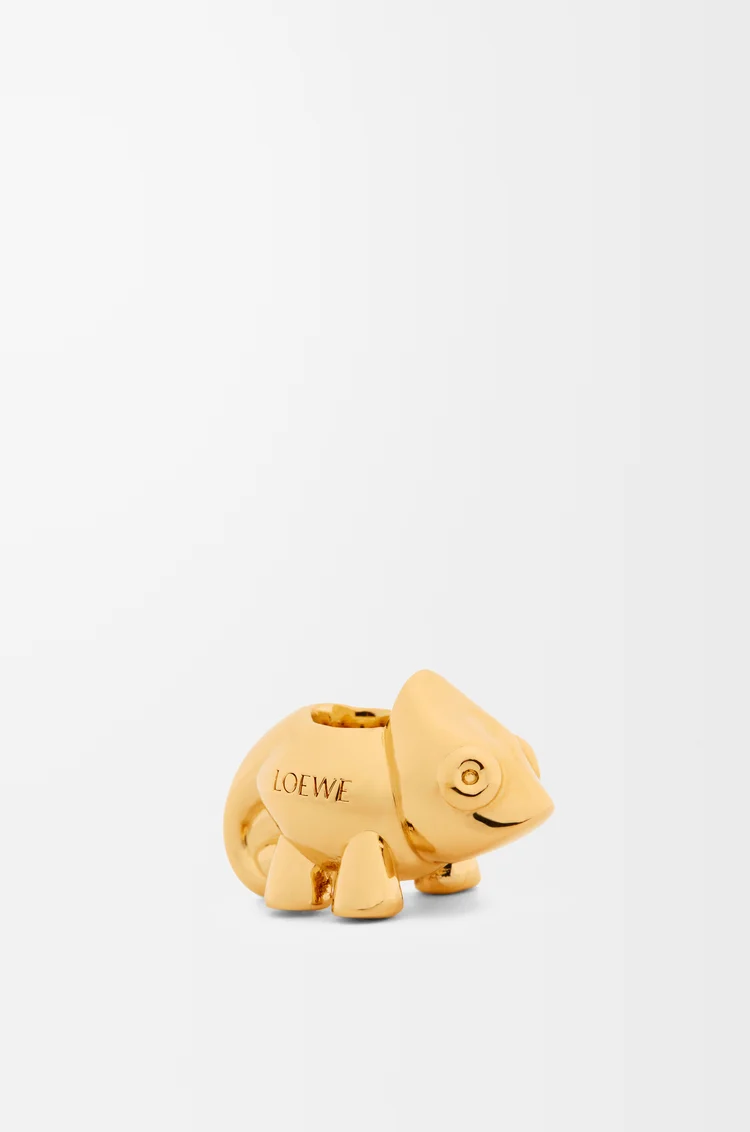 LOEWE Dado Chameleon en latón Dorado