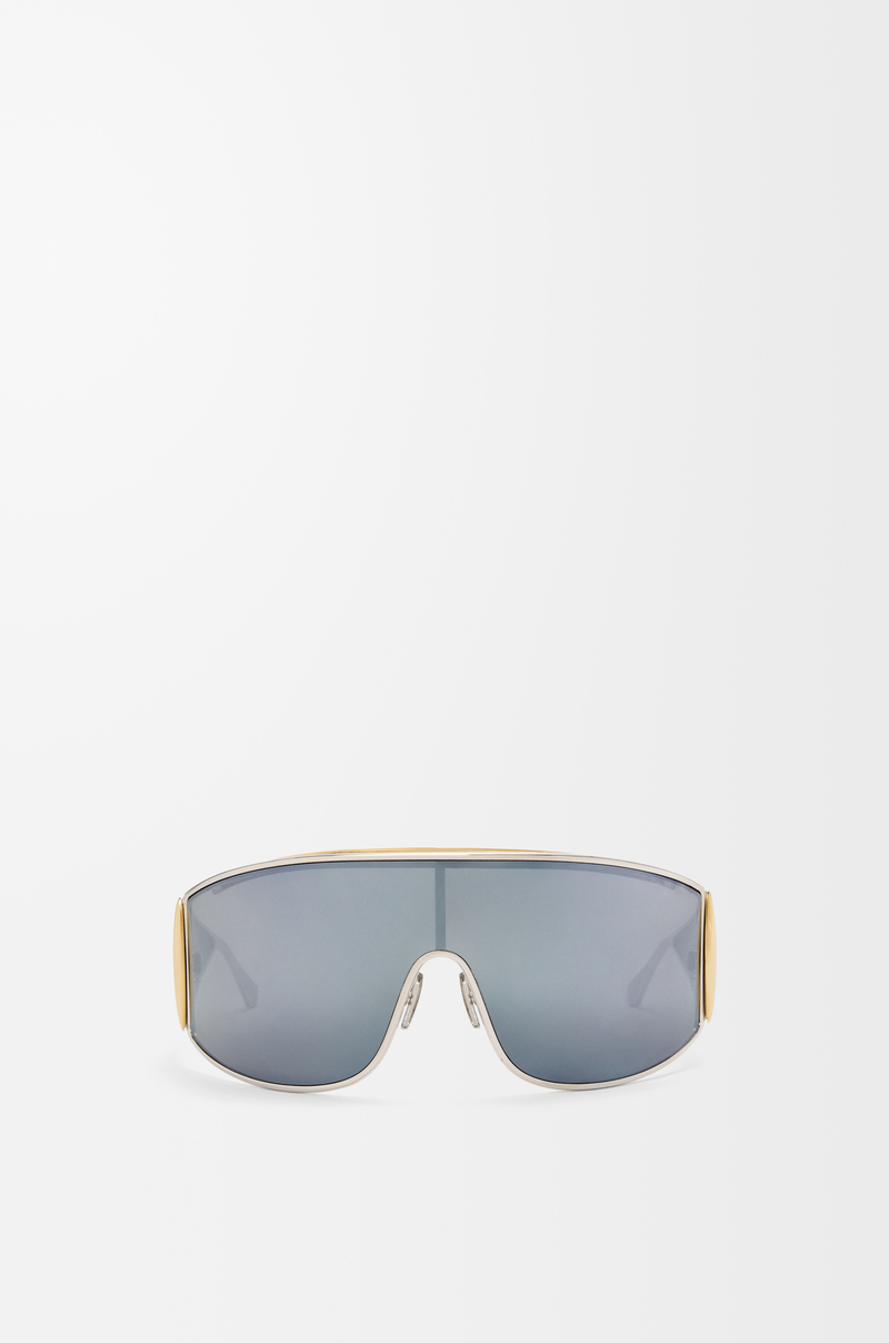 LOEWE Speed Shield sunglasses  Silver/Gold