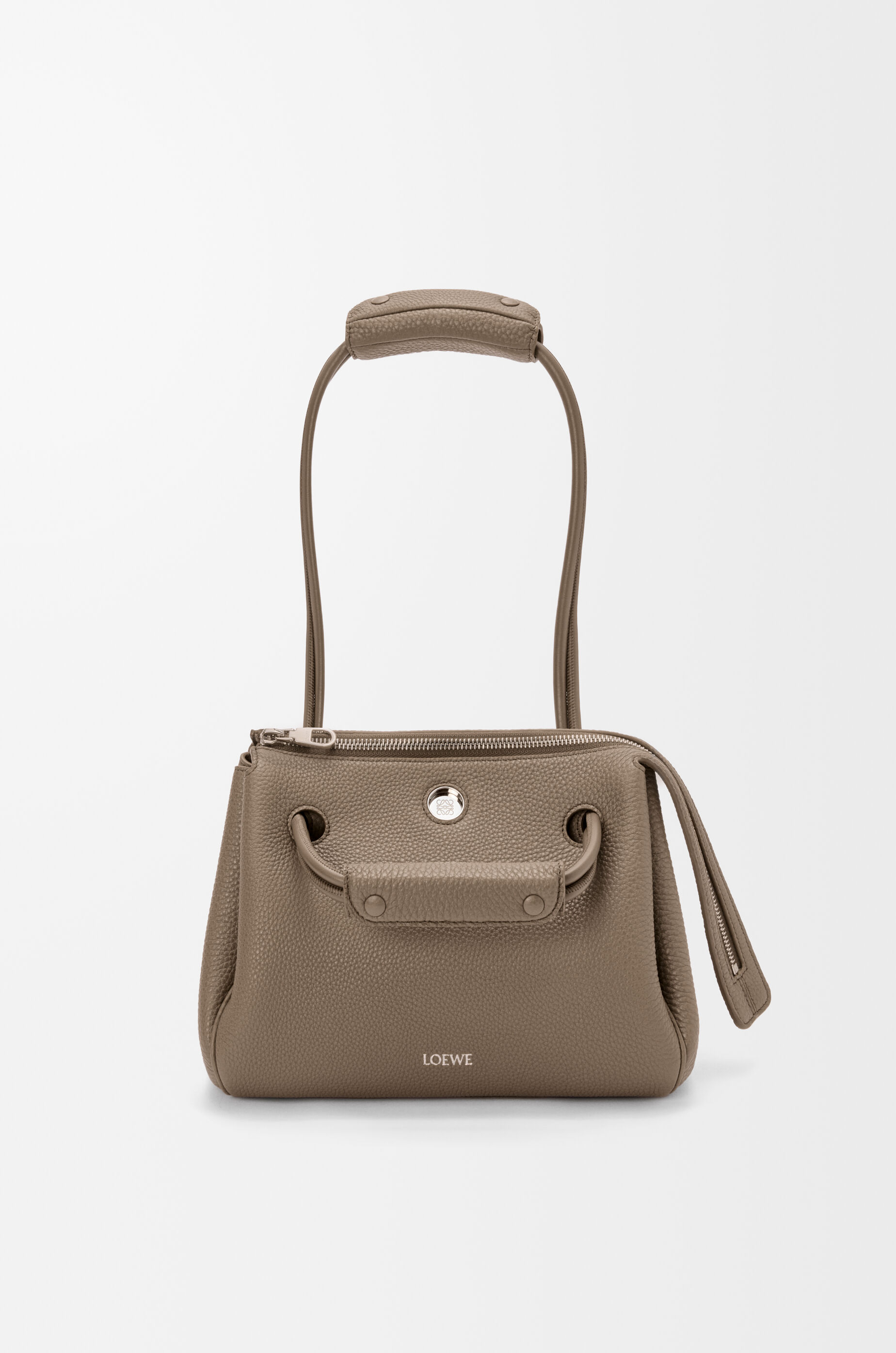 マドリードバッグ スモール（サプルグレインカーフ） ブラウン - LOEWE