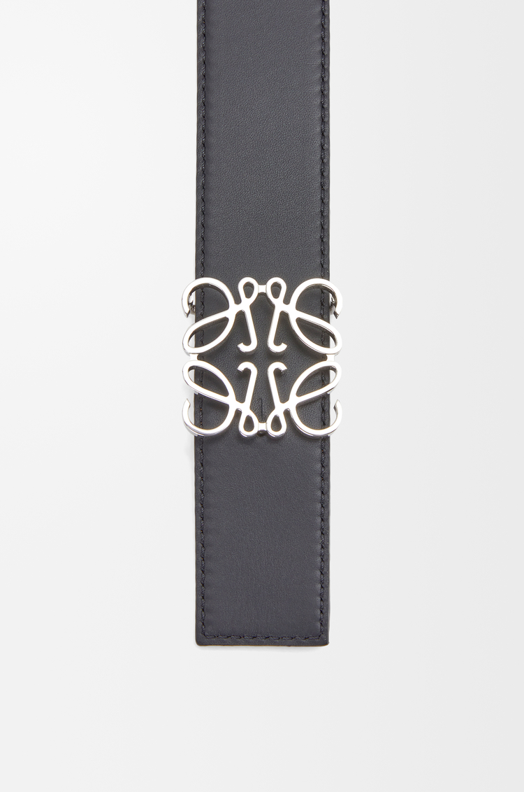 LOEWE リバーシブル アナグラムベルト（ソフトグレインカーフ&スムースカーフ） タン/ブラック/パラジウム