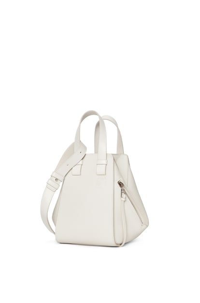 LOEWE Compact Hammock bag in soft grained calfskin Soft White plp_rd