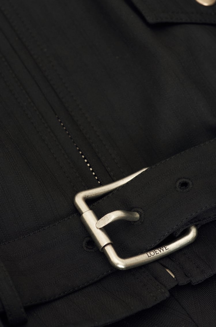 LOEWE Chaqueta globo en lana Negro