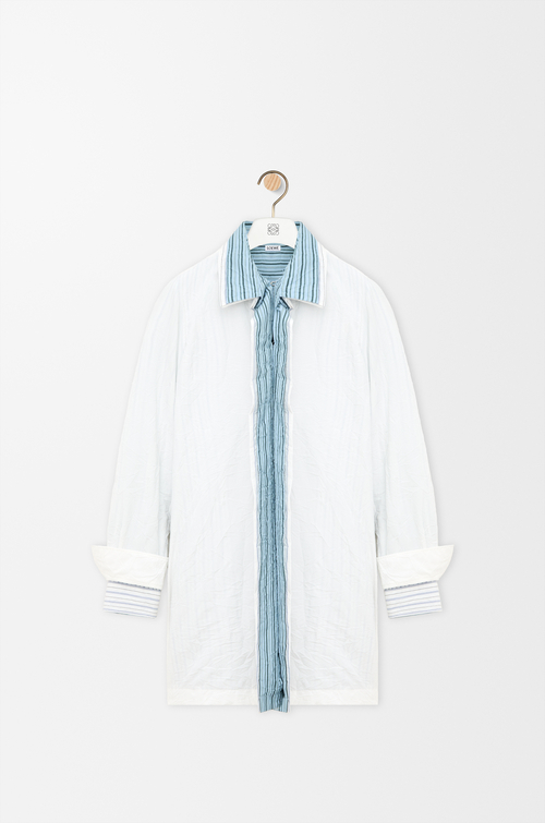LOEWE Dress in technical cotton White