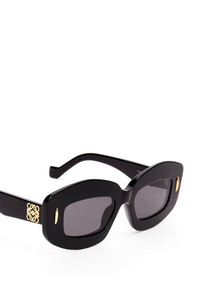 LOEWE Screen sunglasses in acetate 黑色 plp_rd