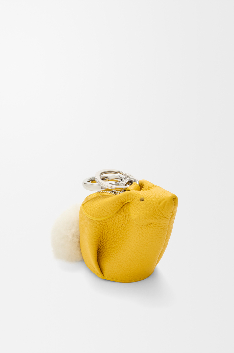 LOEWE バニー チャーム（クラシックカーフ） イエロー