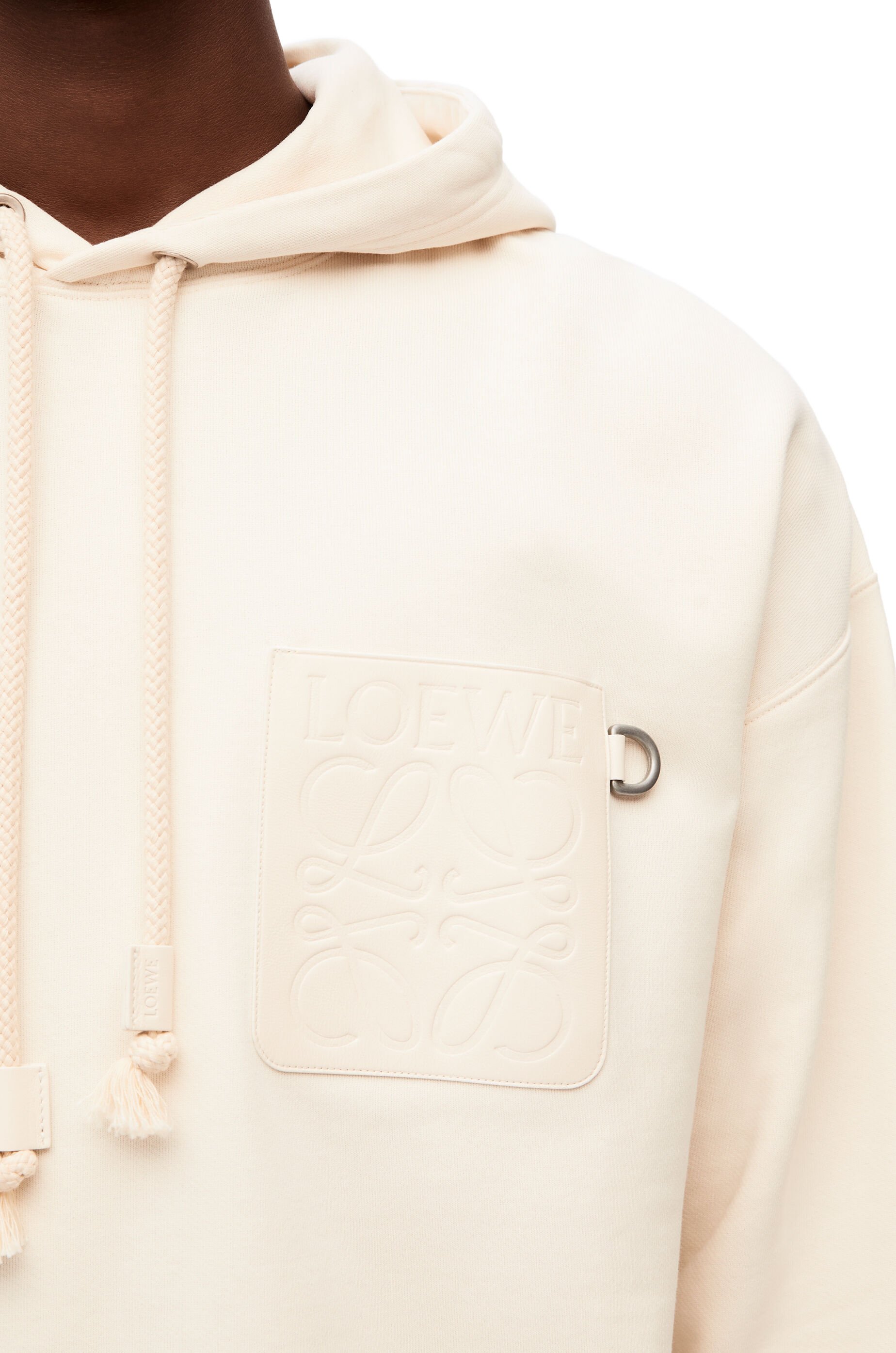 LOEWE コットンフリース フーディー ハリウッドプリント LOEWE ロエベ Herbarium Hoodie S800Y25X03 ハーバリウム