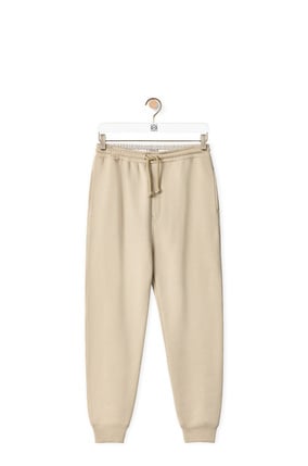 LOEWE Jogging trousers in cotton Stone Grey
