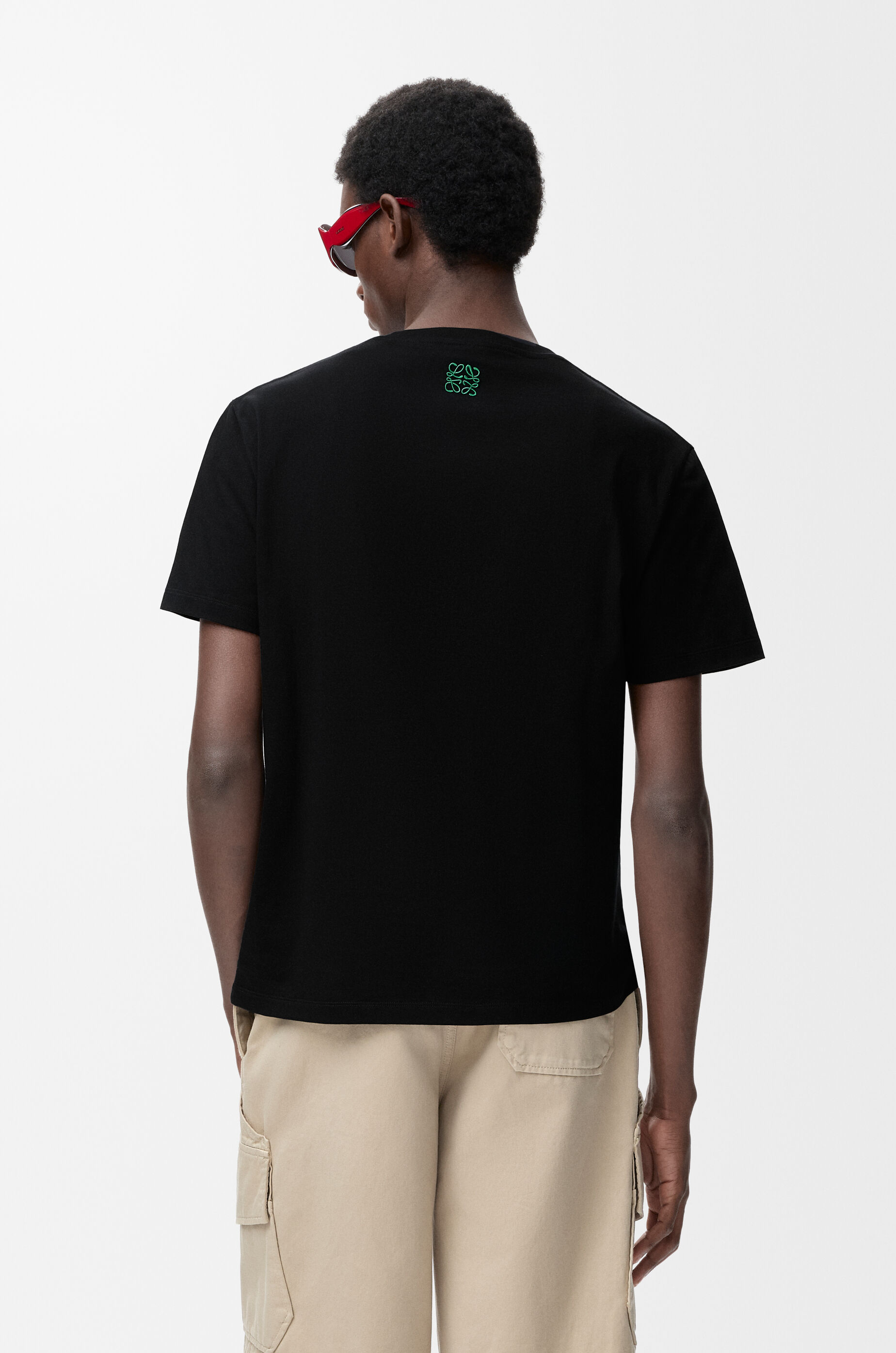 リラックスフィット Tシャツ（コットン） ブラック - ロエベ 日本 公式