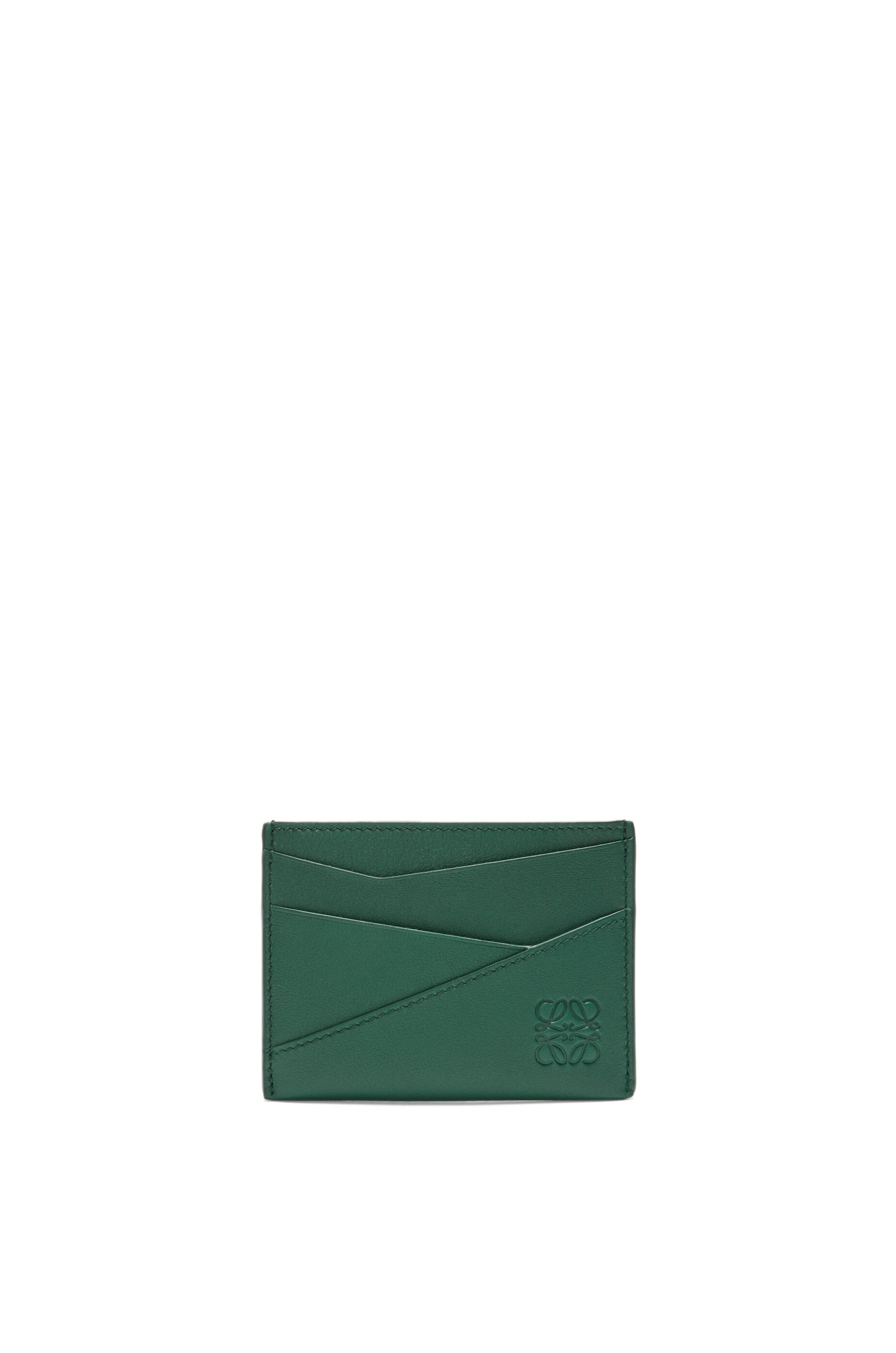 パズル プレーン カードホルダー（クラシックカーフ） エバーグリーン - LOEWE