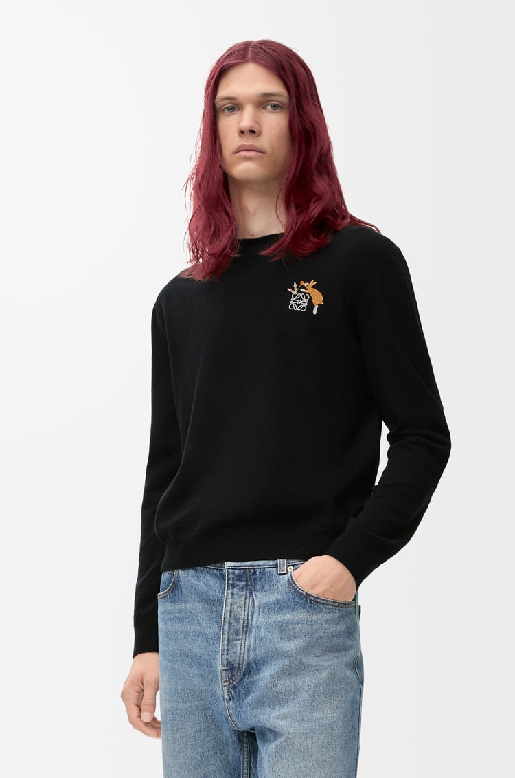 LOEWE Sweater in wool Black