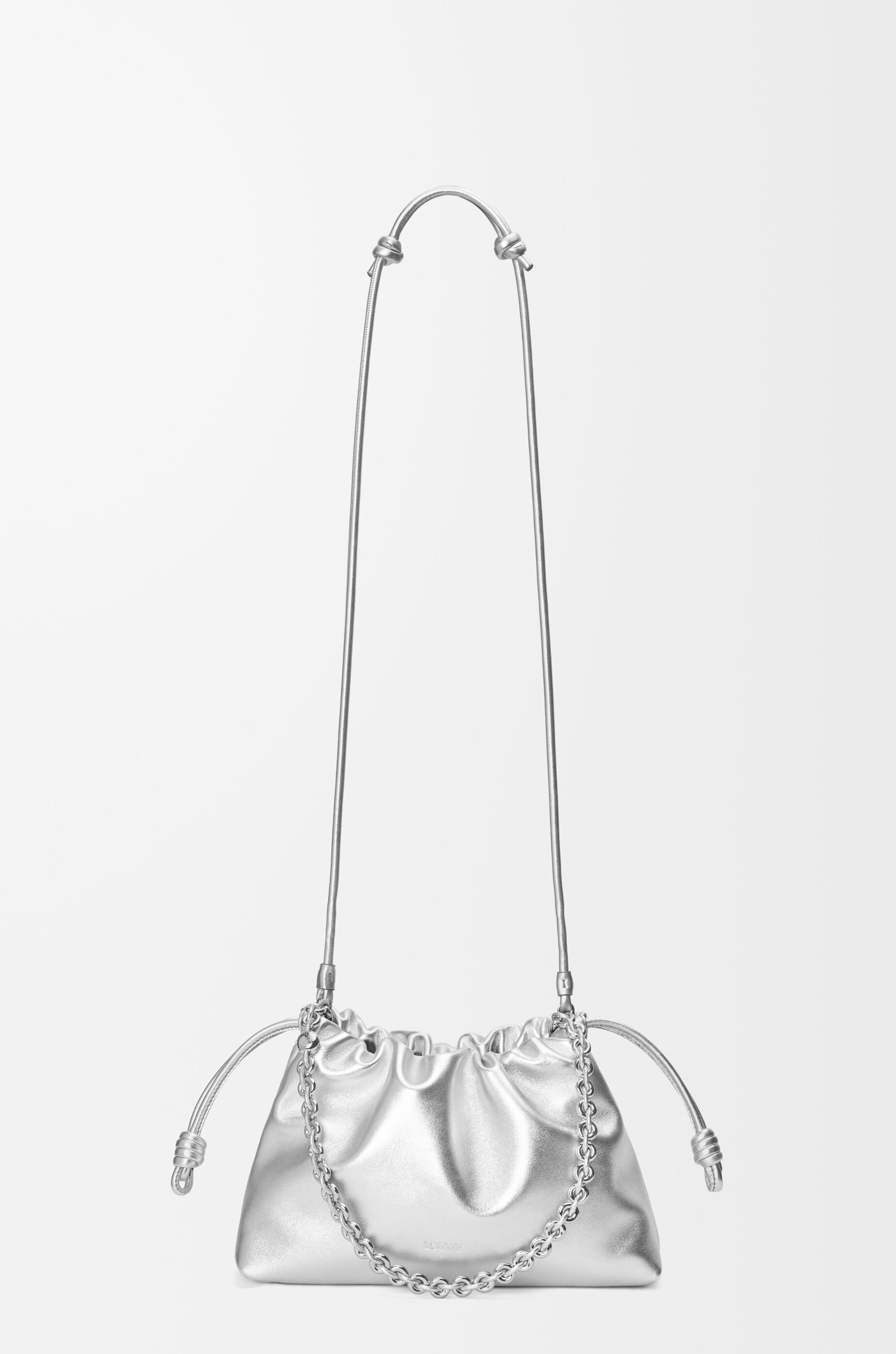 フラメンコパース ミディアム（ラミネートラム） シルバー - LOEWE