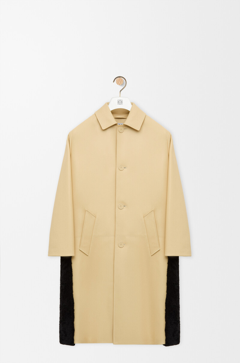 Coat in nappa lambskin by LOEWE