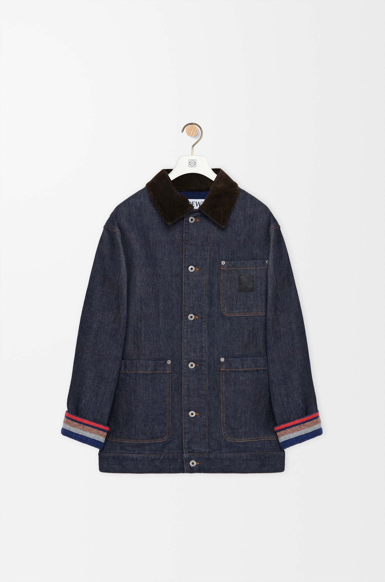 LOEWE Jacket in denim Raw Denim/Blue