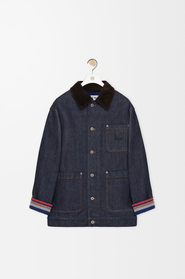 LOEWE Jacket in denim Raw Denim/Blue