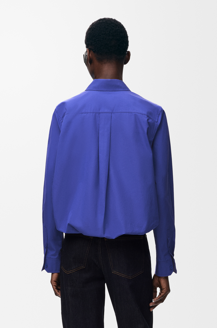 LOEWE Shirt in cotton Blue