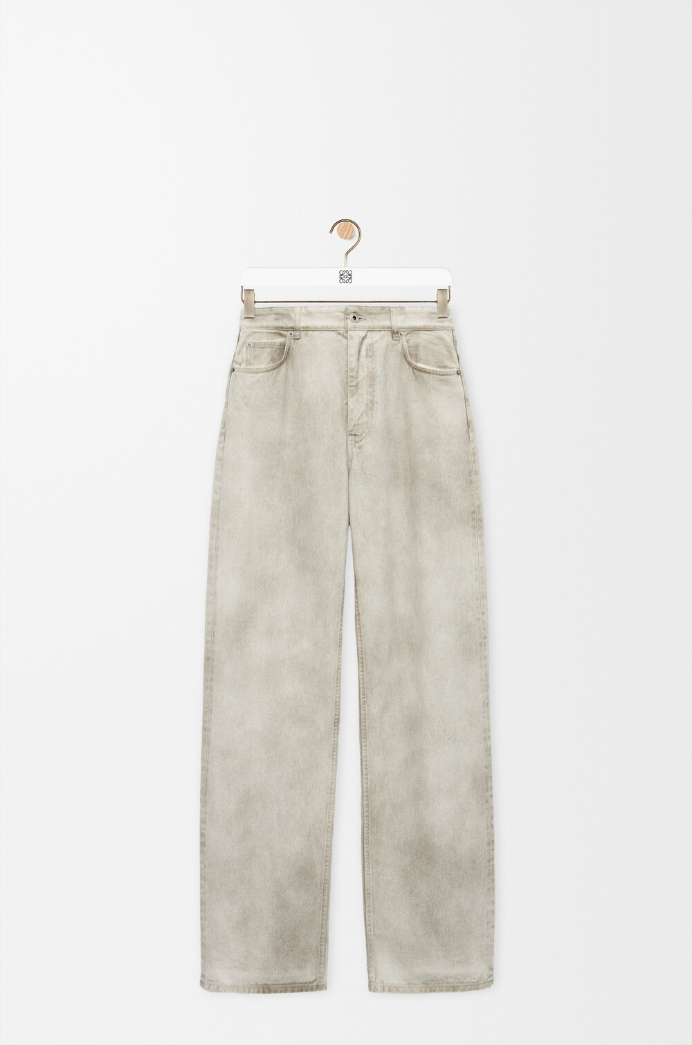 Jeans in denim Grey - LOEWE USA Official Website