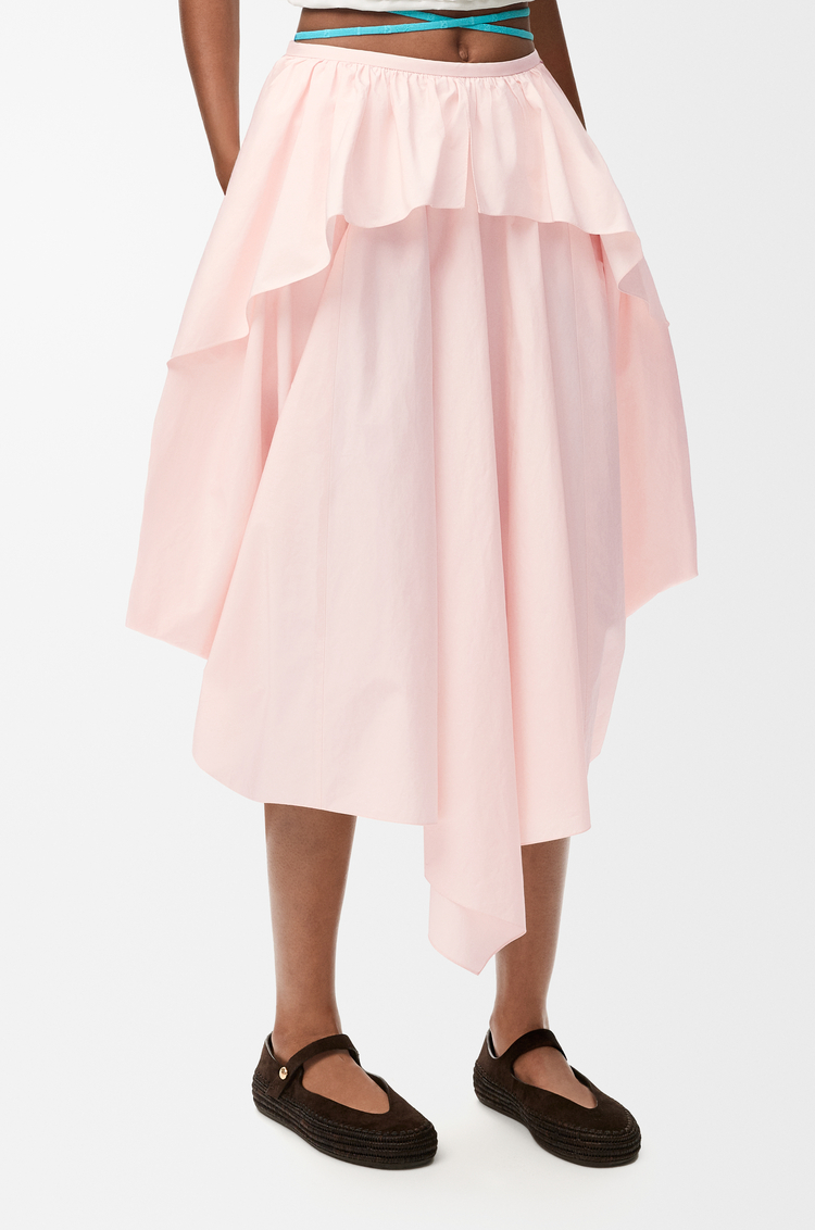 LOEWE Gonna in cotone Rosa Chiaro