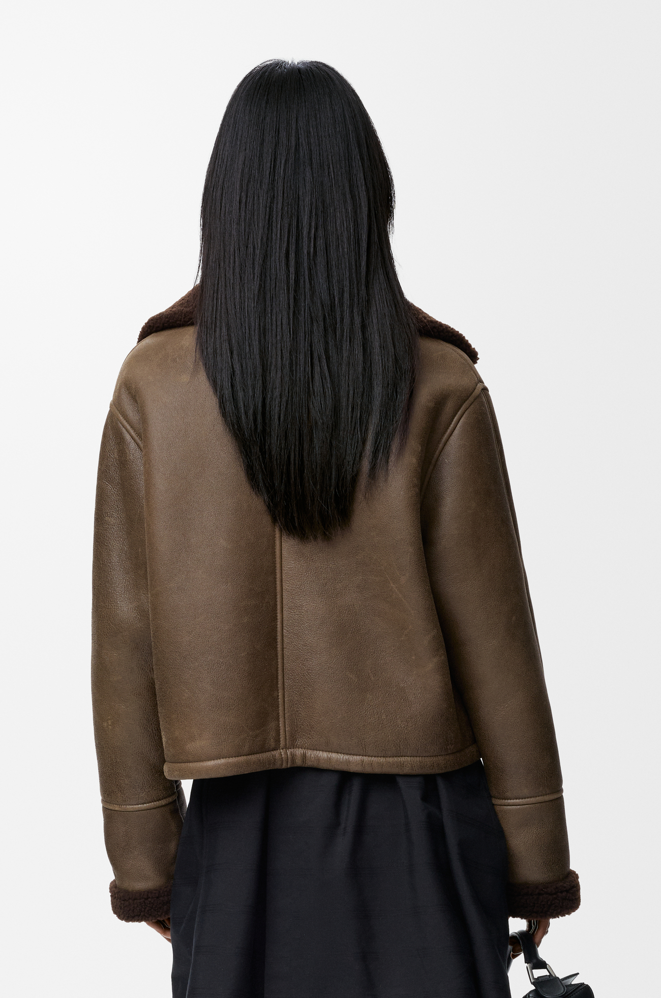 LOEWE ジャケット（シアリング） セージ