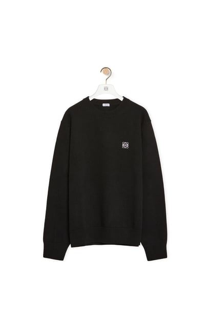 Sweater in wool Black - LOEWE